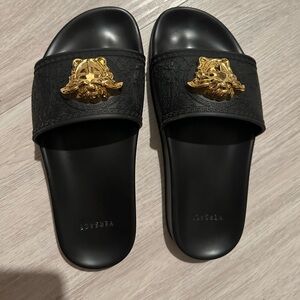 black versace barocco palazzo slides